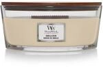 WoodWick Ellipse Duftkerze | Vanilla Bean | mit knisterndem Docht | Brenndauer: bis
