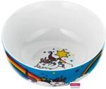 WMF Einhorn Kindergeschirr Kinder-M&uuml;slischale 13,8 cm, Porzellan,