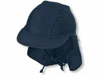 Sterntaler Unisex Baby Schirmmütze mit Nackenschutz Hat, Marine, 47 EU