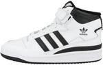 Adidas Forum MID J Gymnastikschuhe, FTWR White/core Black/FTWR White, 37 1/3 EU