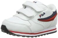 FILA Orbit infants Unisex-Baby Sneaker, Wei&szlig; (White/Dress Blue), 24 EU