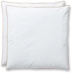 RIBECO G&auml;nsefederkissenset Kalle 80x80 cm wei&szlig; - normal