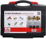 STUBAI Holzreparatur-Set Profi-Koffer | Komplettes Astf&uuml;ller-System f&uuml;r