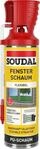 Soudal Fensterschaum Genius Gun, 500ml - PU-Montageschaum mit Genius-Gun...