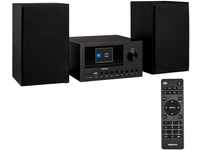 MEDION P85003 Micro Audio System Kompaktanlage (Internetradio, DAB+, PLL UKW...