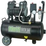TRUTZHOLM Brushless Silent Fl&uuml;sterkompressor innenbeschichtet 900 W / 24 Liter