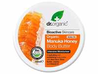 Dr Organic Manuka-Honig-Körperbutter, Feuchtigkeitsspendend, Trockene Haut, Für
