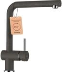 SCHOCK&reg; K&uuml;chenarmatur Epos Asphalt I Hochdruck Wasserhahn mit Festauslauf I