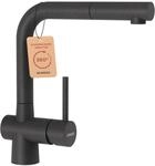 SCHOCK&reg; K&uuml;chenarmatur LAIOS Stone I graue Hochdruck Armatur mit ausziehbarer