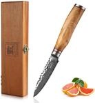 zayiko Minami Premium Officemesser mit 9 cm Klinge gefertigt aus 67 Lagen echtem