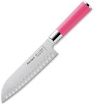 F. DICK Pink Spirit Santoku Messer (Klingenl&auml;nge 18 cm, K&uuml;chenmesser mit