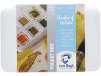 ROYAL TALENS Aquarellfarbe Van Gogh, 12er Box, Naturfarben