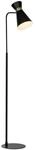 BRILLIANT Lampe Goldy Standleuchte 1flg schwarz-matt/gold | 1x A60, E27, 28W, g.f.