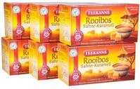 Teekanne Rooibos Sahne-Karamell, 6er Pack (6 x 20 Teebeutel), 6 x 35 g