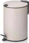 kela Kosmetikeimer 3l beige matt , Silent-Close-Deckel, Tretm&uuml;lleimer Badezimmer