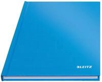 Leitz A5 Notizbuch kariert, 160 Seiten, 80 Blatt FSC zertifiziertes 80 g/m&sup2; Papier,