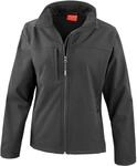 Result Ergebnis Damen r121 F Soft Shell Medium Schwarz