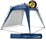 Lumaland Outdoor Pavillon 2,5 x 2,5m | Wasserdicht & UV-Schutz | Gartenzelt inkl. 1x