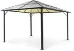 Blumfeldt Pavillon 3x4m, Rostfreier Aluminium-Pavillon mit Festem Dach &...