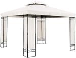 CASARIA&reg; Pavillon Lorca 3x3m Metall Wasserabweisend UV-Schutz 50+ mit Seitenteile