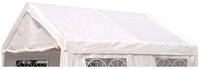 DEGAMO Ersatzdach Dachplane f&uuml;r Partyzelt 3x4 PE Weiss 180g/m&sup2;, incl....