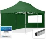 TOOLPORT Faltpavillon Faltzelt Pavillon 3x6m - 2 Seitenteile Aluminium 32mm Partyzelt