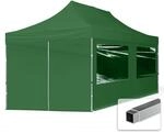 TOOLPORT Faltpavillon Faltzelt Pavillon 3x6m - 4 Seitenteile Aluminium 32mm Partyzelt