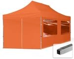 TOOLPORT Faltpavillon Faltzelt Pavillon 3x6m - 4 Seitenteile Aluminium 32mm...