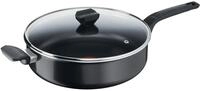 Tefal Easy Cook & Clean Schmorpfanne 28 cm, Bratpfanne mit Antihaftbeschichtung,