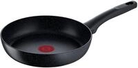 Tefal G28104 Black Stone Bratpfanne 24 cm | Mineralia+ Antihaftversiegelung | sicher