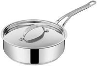 Jamie Oliver by Tefal Cook's Classics Schmorpfanne mit Deckel 24 cm, Antihaft,