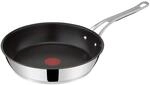 Tefal Jamie Oliver Cook's Classics Edelstahl Bratpfanne, 30 cm, Antihaftbeschichtung,