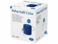 Peha-haft Color Blau Die kohäsive, elastische Fixierbinde mit dem zweifachen