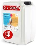 2 x 20 kg BAYZID pH Senker Minus 14,9% von H&ouml;fer Chemie f&uuml;r Pool & Schwimmbad zur
