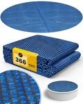 Miganeo Premium Pool Solarplane rund &Oslash; 366 cm | Solarfolie f&uuml;r Pools |...