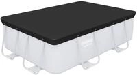 Bestway Flowclear PVC-Abdeckplane 269x179 cm, grau, f&uuml;r Power Steel Pool...