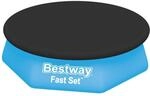 Bestway Flowclear Poolabdeckungen & Zubeh&ouml;r, schwarz, 58032