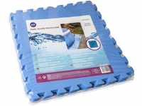 Gre MPF509 - Bodenschutz für Pools, 9 Stück, Farbe blau, 4,5 mm dick