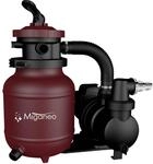 Miganeo Sandfilteranlage Speed Clean Dynamic 7000 - Rot | Pumpenleistung 6.300 l/h 