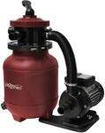 Miganeo Sandfilteranlage Speed Clean Dynamic 6500 - Rot | Pumpenleistung 4.500 l/h 