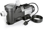 Wiltec Poolpumpe 33600 l/h 1500 W Schwimmbadpumpe Filterpumpe Umw&auml;lzpumpe