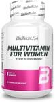 BioTechUSA Multivitamin For Women | 12 Vitamine + 11 Mineralien | Energie-, Knochen-