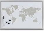 ZELLER PRESENT SCH&Ouml;NER LEBEN. PRAKTISCH WOHNEN. 11573 Magnet-/Schreibtafel World,