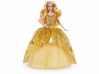 Barbie Signature GHT54 - Holiday Puppe (blond), Collector Sammler Puppe