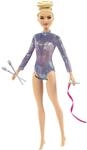 Barbie-Puppe, You Can Be Anything , Rhythmische Sportgymnastik mit blonden Haaren,
