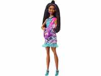 Barbie GYJ22 - Bühne frei für große Träume Brooklyn Puppe (ca. 30 cm, braune
