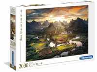 Clementoni 32564 Tal in China – Puzzle 2000 Teile ab 9 Jahren, buntes