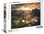 Clementoni - 32564 - Tal in China Puzzle - 2000 Teile | buntes Erwachsenenpuzzle mit