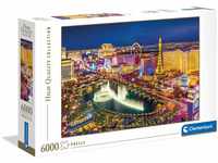 Clementoni 36528 Las Vegas – Puzzle 6000 Teile ab 9 Jahren, buntes