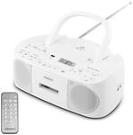 MEDION E65010 Stereoradio (CD-Player, Kassette, USB Anschluss, AUX Audioeingang,